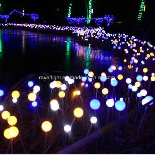 Theme Park Night Decoration Bamboo LED RGB Holiday Garden Lights