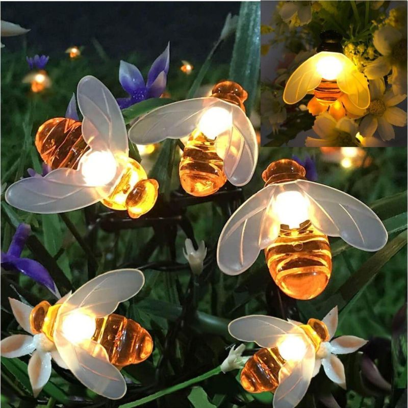 Factory Superb Quality Waterproof LED Bee Shape String Light