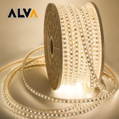 LED Strip Light 60SMD 120SMD 180SMD 2835 5730 5050 1/2/3line 8mm 10mm 12mm 220-240V IP65 Flexible Outdoor Rope Light