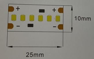 Indoor Decorate Simple Cuttable Installable SMD LED Strip Light 2216 240LEDs/M DC24V