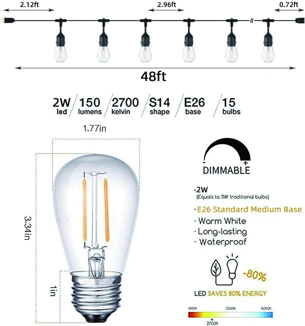 Outdoor LED Garden String Light for Garden Decoration