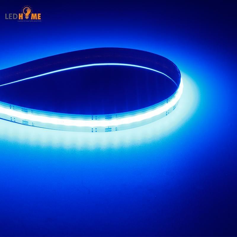 Wholesales Price 12V 24V COB LED Strip RGB 840 Chip 10mm COB Strip Light COB RGB LED Strip Tape Light