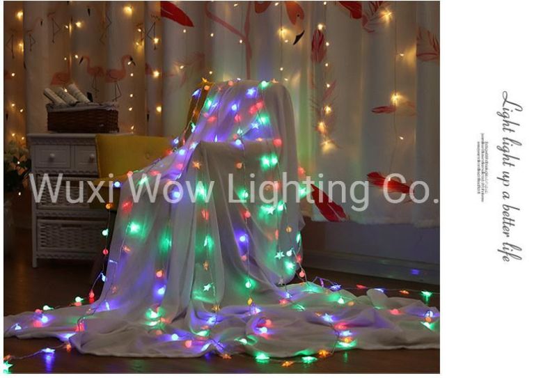 LED Small Ball Lights Bubble Ball Lights String Wish Ball Star Lights Christmas Light