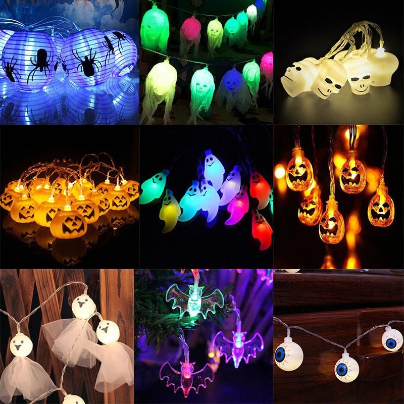 Halloween LED String Light with Eye Ball Decoration