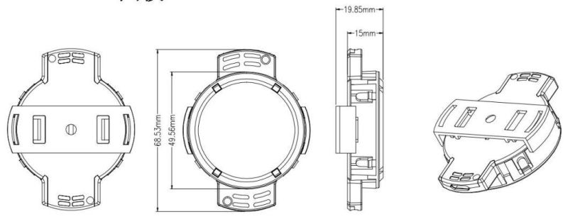 Low Voltage RGB Pixel Dome Light