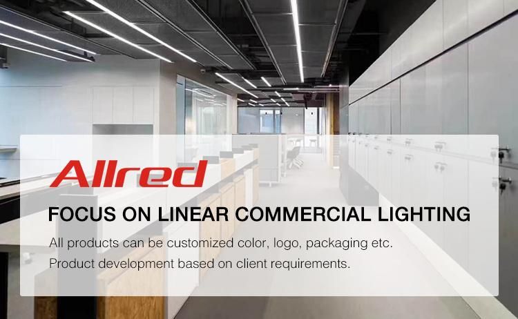 Commercial Lighting LED Linear Light with Suspension or Ceiling Surface Mounted