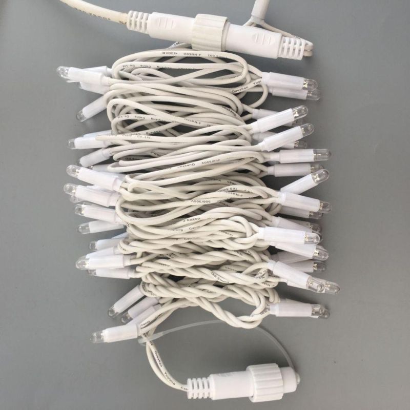 IP65 Rubber Cable LED Christmas Decoration Light