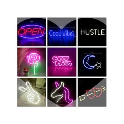 LED Neon Light Full Range Acrylic Transparent Backboard Neon Lights