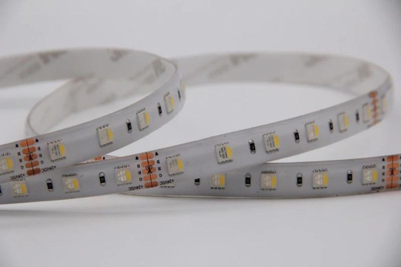 5050 60LED/M 14.4W/M Flexible SMD5050 RGB+W LED Strip 1year Warranty