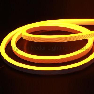 Christmas Light Home Decorate Mini Size 230V 9*14mm LED Flex Neon Yellow Color with Ce