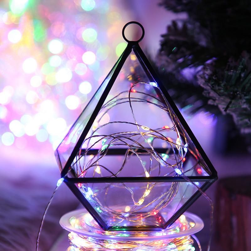 LED String Fairy Lights Holiday Lighting Garland for Christmas Tree Wedding Party Decor