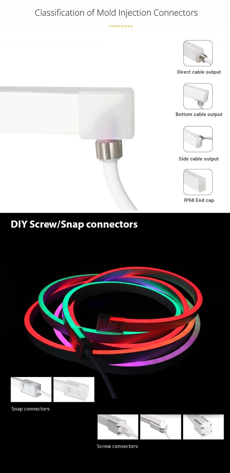 Trimmable LED Flexible Neon RGB Strip Light 5050 Waterproof