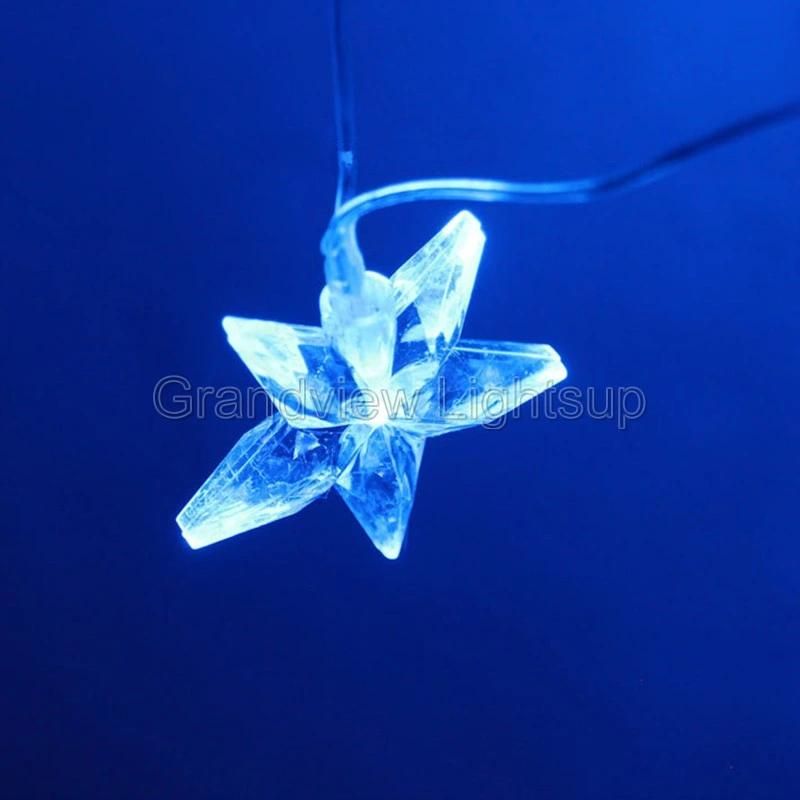 Multifunction Blue Programmable LED Flashing Net Light