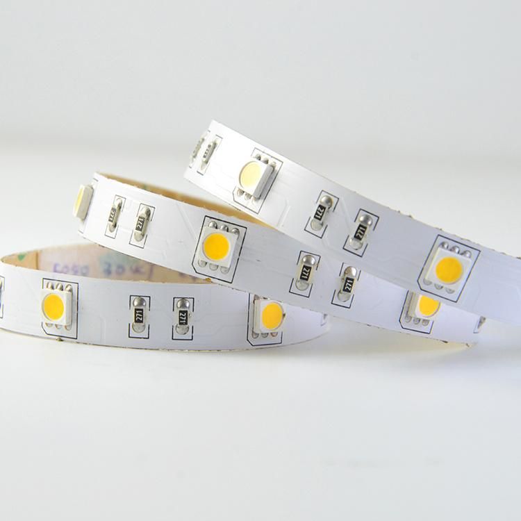 8 Years factory cuttable Epistar SMD5050 LED Strip Light 3years warranty For Wardrobe Lighting