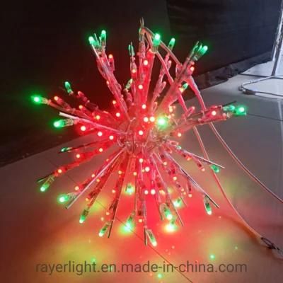 Shopping Mall Decoration Festival Home Decoration Foldable RGB LED Ball Motif Light