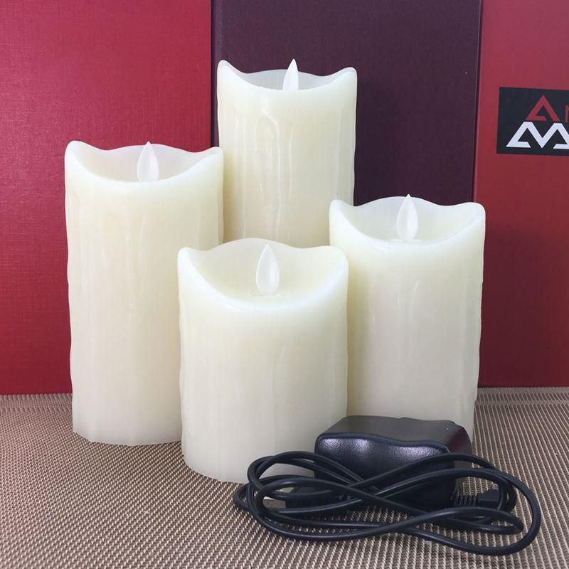 Rechargeable Flameless Electric Tea Light LED Candle