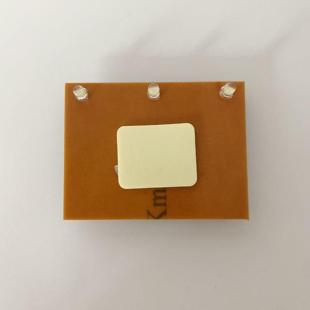 Square LED Lights for Crafts, Mini Single LED Lights, Small Battery Operated LED Light for Display