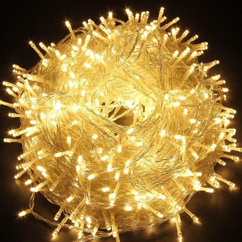 Decorations Waterproof Connectable Christmas LED Rubber String Lights