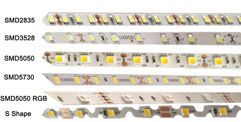 Factory SMD 2835 60LEDs/M Flexible LED Strip