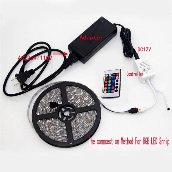 60LEDs/M 5050 RGB Waterproof LED Strip Light