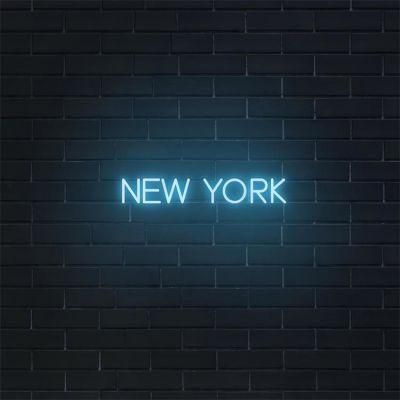 Wholesale China Factory Price Custom Cheap Business New York LED Neon Sign for Home Decoration