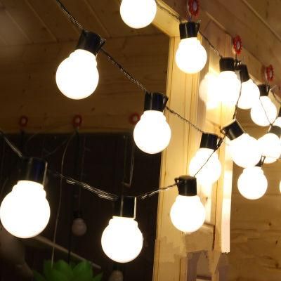 White G50 Festoon Patio LED Globe Bulb LED String Lights for Outdoor Use