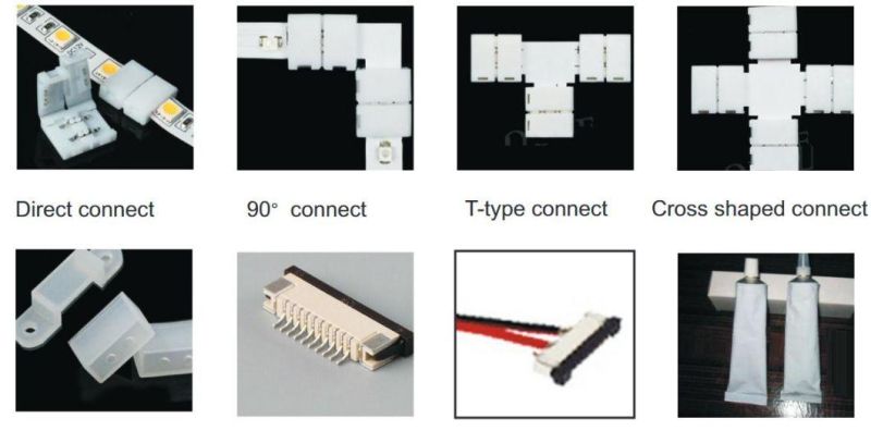 8mm 90LEDs/M 12V High Brightness SMD 3014 LED Light Strip