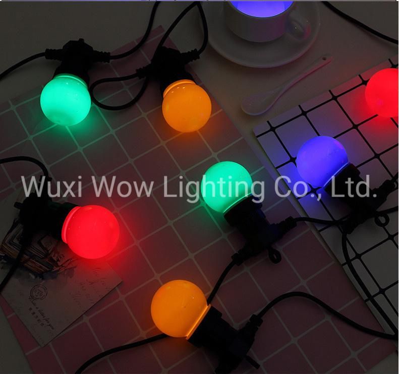 IP65 E27 Festoon Light Chain for Outdoor Holiday Festival Decorating Christmas Light Outdoor Decoration Patio String Lights