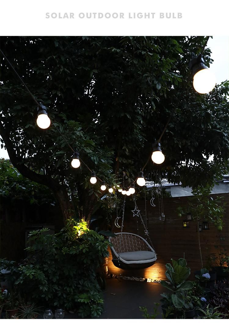 A19 A60 G50 LED Bulbs Garden Patio Outside String Festoon Lights