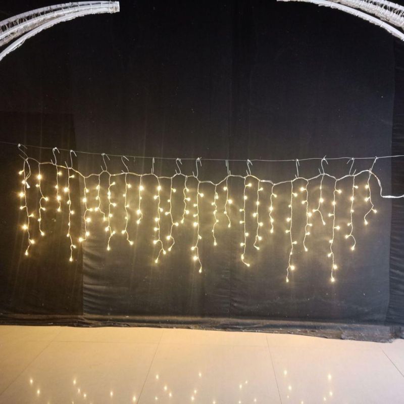 LED Icicle Light Home Decoration Fairy Lights Festival Decoration