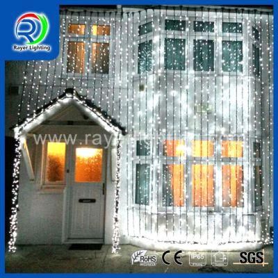 Falling Line Lights House Outside Festival Party Hall Mall Christmas Decorations LED Curtain Lights