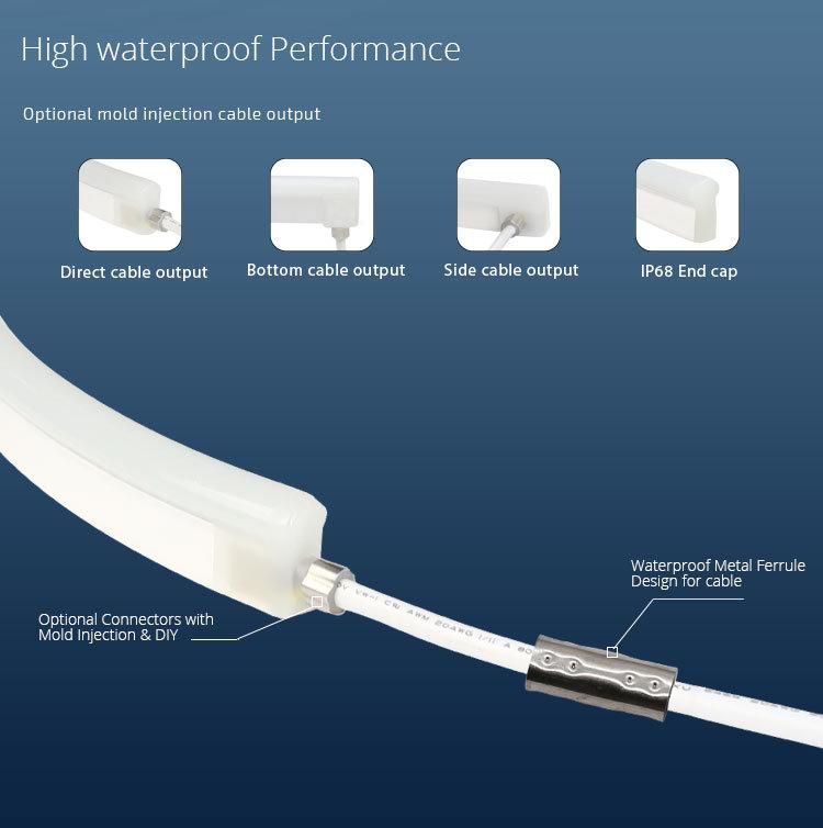 Ce RoHS Approved Low Voltage Round Shape LED Strip