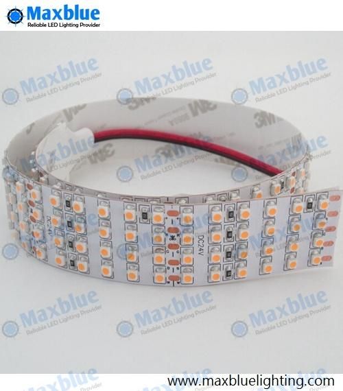 ETL Listed CRI90+ Quad Row 480LEDs/M 38.4W/M LED Strip Light