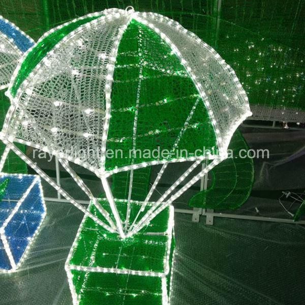 Dynamic Lighting LED Peacock Large Outdoor Novelty Park Decoration Lights