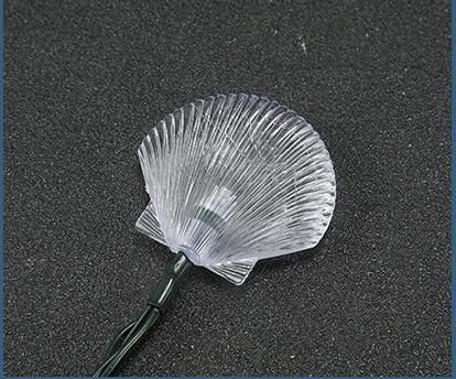 LED Shell Outdoor Waterproof Garden Decorative Light Solar Light String
