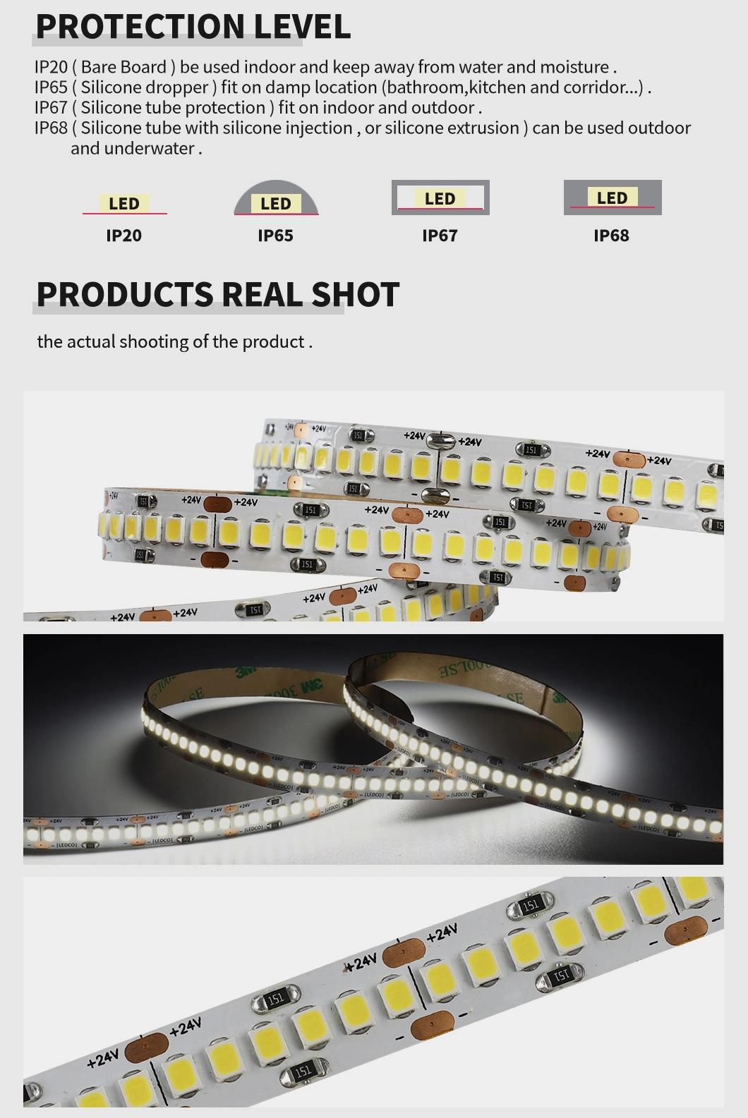 High Brightness SMD2835 Flexible LED Light Strip 120LEDs/M with TUV/CE IEC/En62471