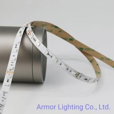 Best Quality SMD LED Strip Light RGB+W 5050 60LED DC12V/24V/5V for Side View/Bedroom