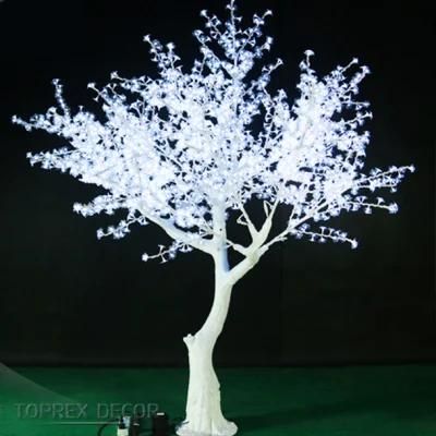 Toprex Decor Wholesale Christmas Lights Outdoor Cherry Blossom Artificial Tree with CE&RoHS for Holiday Lighting