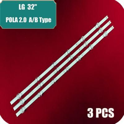 LG Pola2.0 32&prime;&prime;a Type Rev0.0 2017.10.21 TV Backlight Strip 3PCS One Set