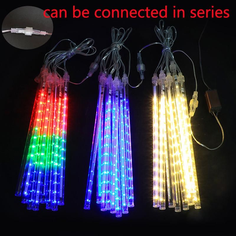 30/50cm Christmas Lights Meteor Shower Lights Waterproof Fairy Lights