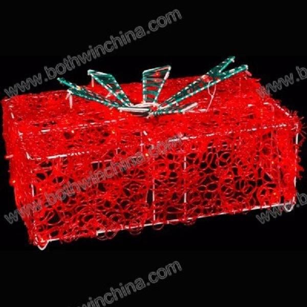 LED Square Gift Box Christmas Light for Decorating