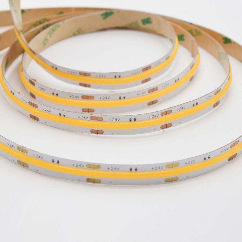 Dots Free Flexible Tape Light Waterproof COB LED Strip Light