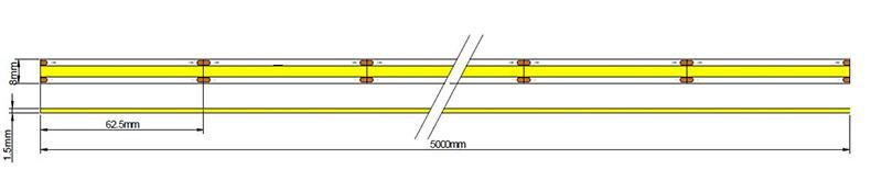 New Replace 2216 10W Fob COB LED Strip Light