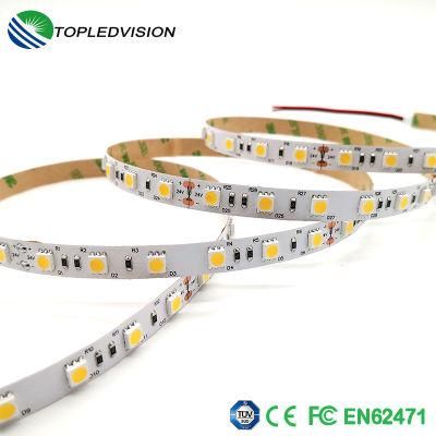 LED Lighting SMD5050 60LEDs/M 12V 14.4W/M Flexible LED Light Strip