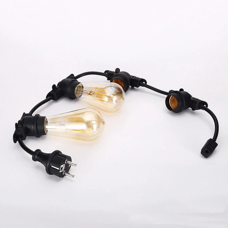 E27 B22 Lamp Holder LED Light Bulb Socket Festoon LED Belt Light