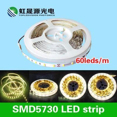 High Quality 60LEDs/M SMD5630 (5730) LED Strip Light 12V 24V DC (CE, RoHS)