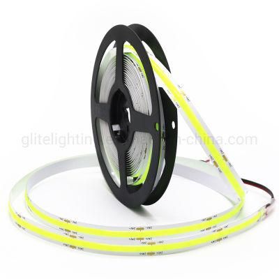 Easy Install Fcob 320LEDs Rope Light Green Color DC24V Tube Waterproof Strip