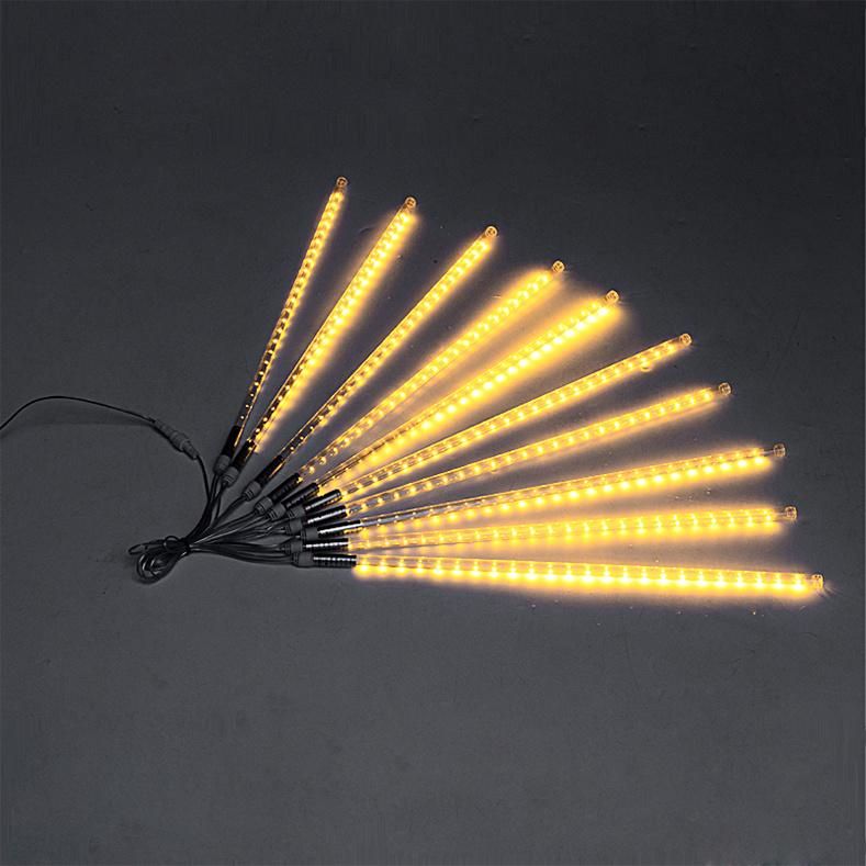 Amazon Hot Sale Outdoor Holiday Snowfall LED Meteor Rain Tube Lights for Street Decoration