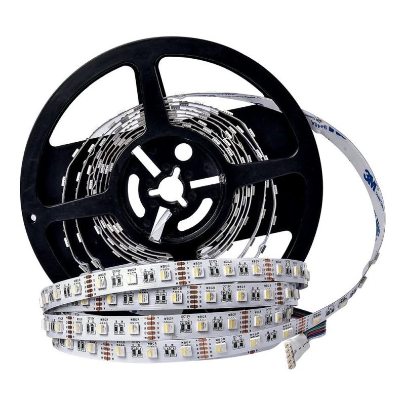 RGBW LED Strip 5050 12V Tape RGB+White/Warm White 4 in 1 Chip 60LEDs/M Flexible LED Light