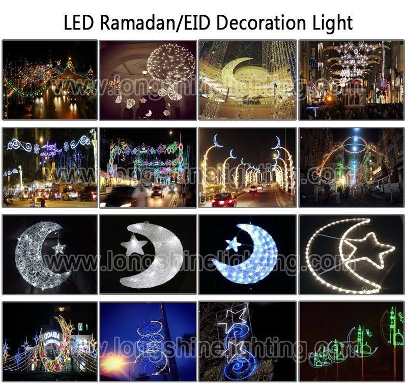 LED Ramadan Decorative Mall Decorations Lights / Eid Lighting